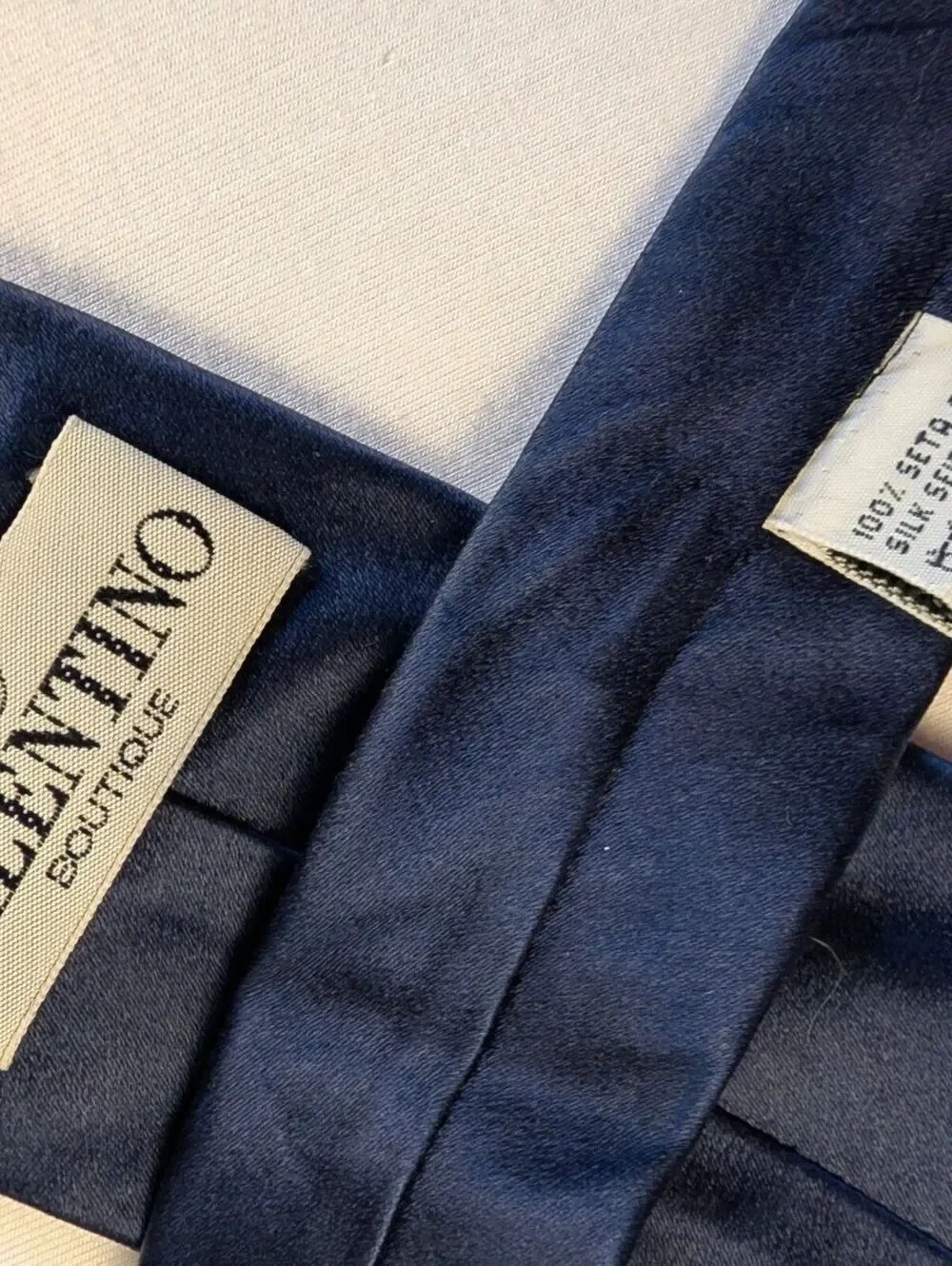 4 Men's Vintage Silk Ties by J. Garcia, Valentino, Vitaliano Pacaldi,  Unbranded